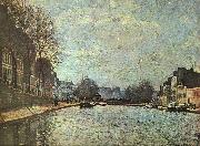 Alfred Sisley The St.Martin Canal painting